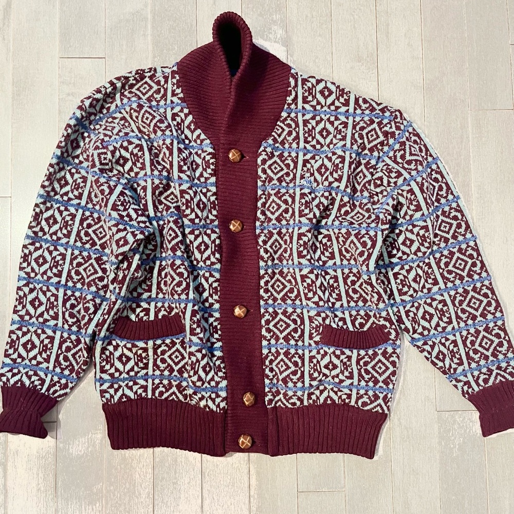Kappa 100% PURE WOOL cardignan